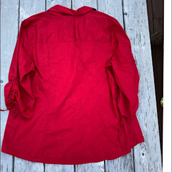 Venezia blouse, tie sleeves, button blouse - Picture 2 of 3